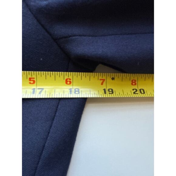 J.Crew Navy Blue Single Breasted Blazer Size 6 - Picture 5 of 9